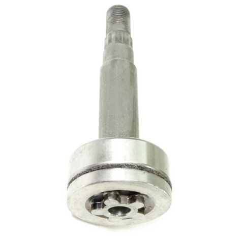 Palier d'axe 583514201 – Fixations 3 – Étoile 6 pointes – Compatible tondeuses Husqvarna et Mc Culloch