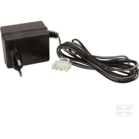 Castelgarden – Chargeur de batterie 12V 1Ah – Compatible tracteurs Stiga Estate, Tornado, Combi – Inclus prises EU et UK