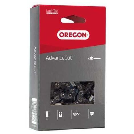Oregon – Chaine tronçonneuse 91PX050E 3/8 LP050 – 50 dents pour guide 35cm – Pour bois dur – Coupe nette sans éclat