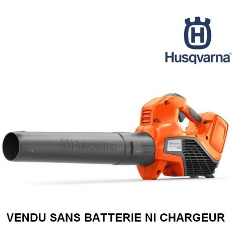 Husqvarna – Souffleur à batterie 36V – Débit d'air 620m³/h – Moteur sans balais – Variateur 3 vitesses – Poids 2kg