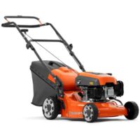 Husqvarna – Tondeuse thermique 40 cm – Moteur fiable – Carter acier robuste – Coupe précise pour petites pelouses – Poignée pliable