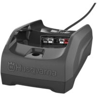 Husqvarna – Chargeur pour électroportatif 80W – Tension 100-240V – Chargeur compact pour batteries lithium-ion série BLi 36V