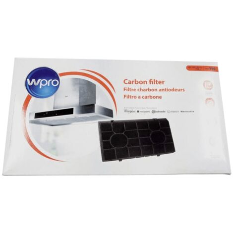 FILTRE CHARBON ACTIF TYPE 190 FAT 190 POUR HOTTE WHIRLPOOL - 484000008578 (1/4)