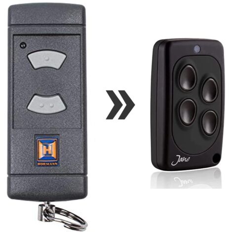 Télécommande compatible HÖRMANN HSM4 HS4 HSE2 – Fréquence 40,685 MHz – 4 canaux pour motorisations – Boîtier antidérapant - 685MHZ (1/2)