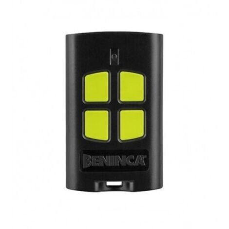 Beninca – Télécommande 4 canaux 433.92 MHz – Émetteur mural programmable – Compatible avec récepteurs rolling code – Piles 12V incluses - TOGO4