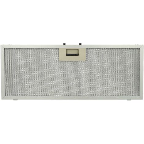 vhbw 1x Filtre anti-graisse compatible avec Whirlpool AKR 769, AKR 770, AKR 771, AKR 650 hotte de cuisine - 45,9 x 17,7 x 0,85 cm, métal (1/5)