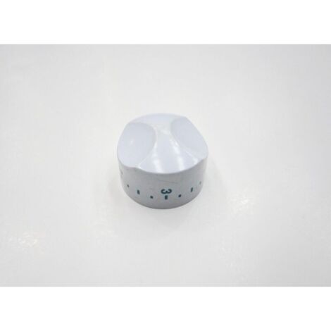 BOUTON THERMOSTAT BLANC-BLEU (GIUGIARO) POUR REFRIGERATEUR INDESIT (1/2)