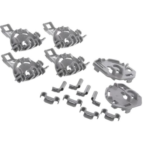 Paliers de fixation panier inférieur d'origine (00418675, 418675) Lave-vaisselle BOSCH, NEFF, BALAY, SIEMENS, GAGGENAU