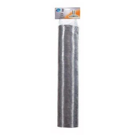 Gaine aluminium extensible pour hotte aspirante 150mm – Longueur jusqu'à 3 mètres – Installation facile – Résistance à la chaleur – Clearit