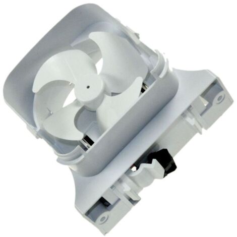 Ventilateur avec boitier (481010595120) Réfrigérateur, congélateur 294857 WHIRLPOOL, BAUKNECHT, IGNIS, LADEN, INDESIT, IKEA WHIR (1/2)