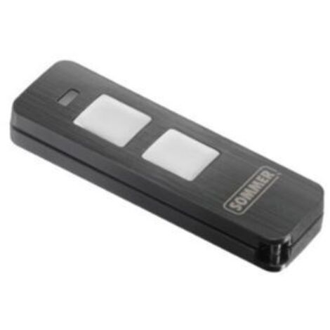 Télécommande pour motorisations – Technologie SOMloq2 – Portée 50-140 m – Fréquence 868.8 MHz – Compatible récepteurs SOMMER - S10019-00001
