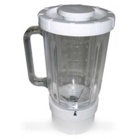 BOL BLENDER EN VERRE BLANC 1,7L POUR ROBOT CHEF ET MAJOR KENWOOD