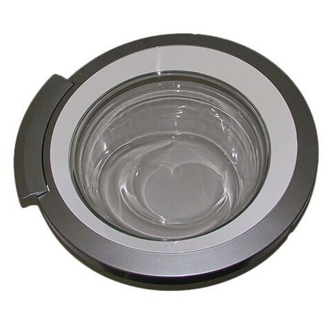 Hublot complet d'origine en plexiglass (334629-59377) (00704287) Lave-linge SIEMENS, BOSCH, CONSTRUCTA, GAGGENAU