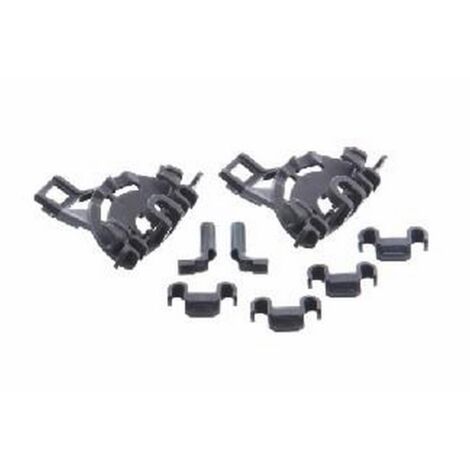 Paliers de fixation panier inférieur (00428344, 00418499) Lave-vaisselle BALAY, BOSCH, CONSTRUCTA, GAGGENAU, NEFF, SIEMENS, VIVA (1/3)