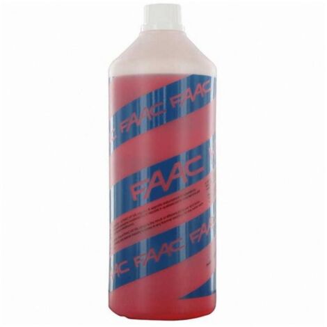 Faac – Huile hydraulique haute performance 1L – Résistance de -20°C à 55°C – Pour motorisation de portail – 714017