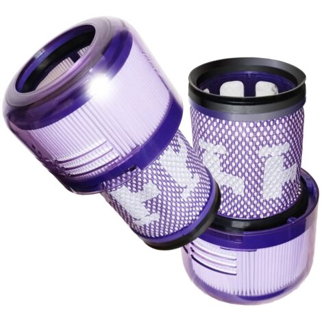 Allotech Pack De 2 Filtres de Remplacement pour Dyson V12 Detect Slim Aspirateur Remplace 971517-01 (1/5)