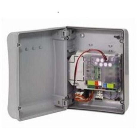 Armoire de commande pour portail battant 24V – Modes Automatique et Semi-automatique – Compatible moteurs FAAC GENIUS – 6100263