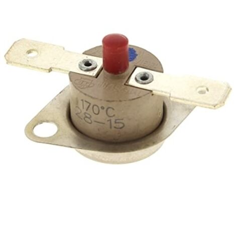 Thermostat réarmable 175° pour sèche-linge FAGOR – Protection contre surchauffe – Compatible Brandt et Thomson – 57X2369