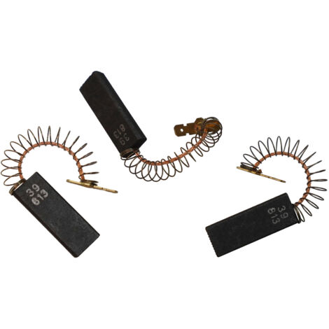 Charbon moteur (x2) (166442-13607) (00154740, 154740) Lave-linge 1664423665476000526 BOSCH, SIEMENS, NEFF, BAUKNECHT, BAUCKNECH (1/4)