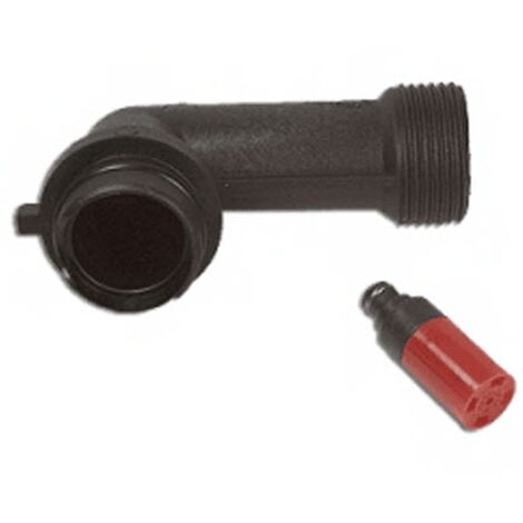 COUDE DE CULASSE + JOINT+ CLAPET+ FILTRE POUR NETTOYEUR HAUTE-PRESSION KARCHER - 90011870 (1/2)