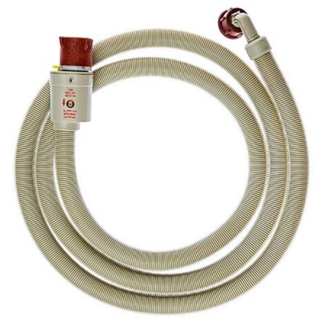 ELECTROLUX Tuyau d'arrivé 3/4 pouces Droit - 3/4 '' Coudé 60 bar 90 °C 2.50 m Machine à Laver (1/4)