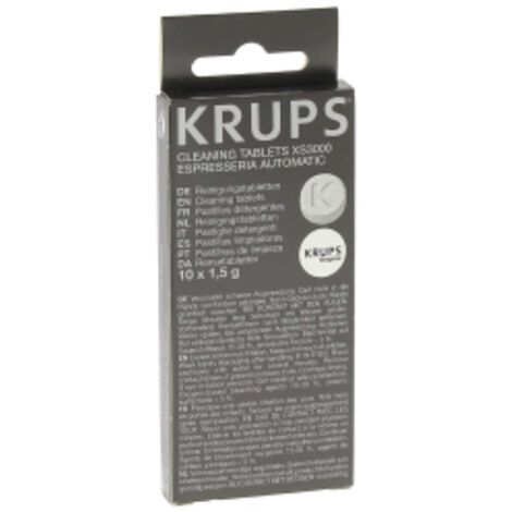 Lot de 10 pastilles nettoyantes pour cafetières – Nettoyage en profondeur – Compatible avec Krups, Bosch, Siemens, Seb, Rowenta, Magimix (1/3)