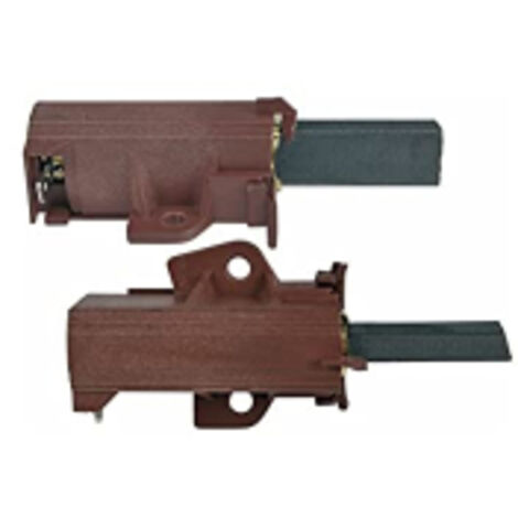 Lot de 2 charbons moteur (49028931) Lave-linge INDESIT, MIELE, HOOVER, WHIRLPOOL, ZEROWATT, CONTACT, IBERNA, ROSIERES, CANDY, ARISTON HOTPOINT, ARDO (1/5)