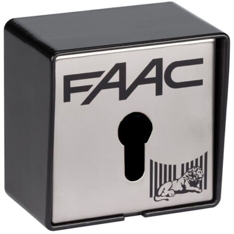 Faac – Contacteur à clé T21 – En saillie – 2 contacts – Indice de protection IP54 – Température de fonctionnement -20°C à 55°C