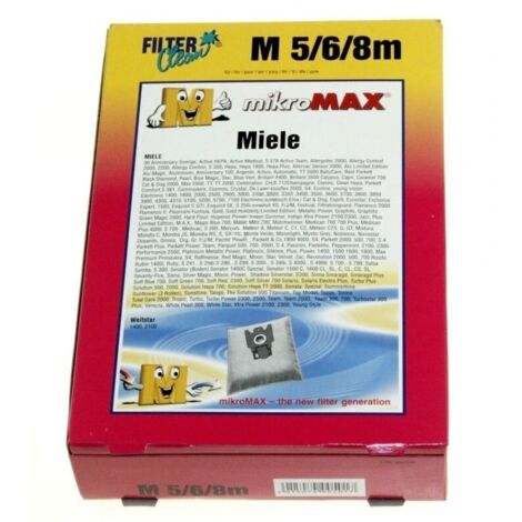 SAC ASPI NON TISSE X4+2 FILTRES POUR ASPIRATEUR DIVERS MARQUES (1/2)