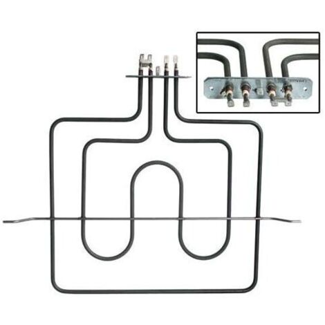 Résistance de voute 1200W + 1100W (144019-33940) (262900030) Four, cuisinière BEKO, DOMEOS, FAR, PROLINE, AYA, BLUESKY, LEISURE, (1/3)