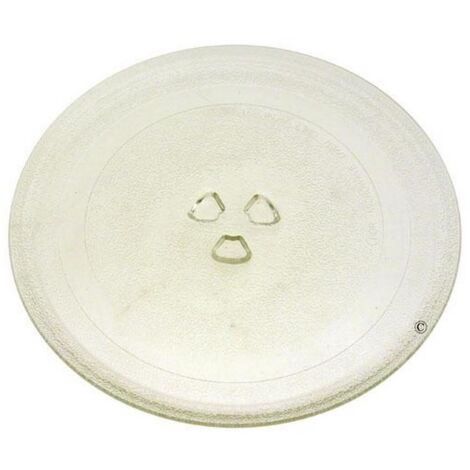 Plateau en verre diam. 245mm (60407-30285) (49008516) Four micro-ondes BOSCH, SIEMENS, NEFF, CANDY, ROSIERES, VIVA (1/2)