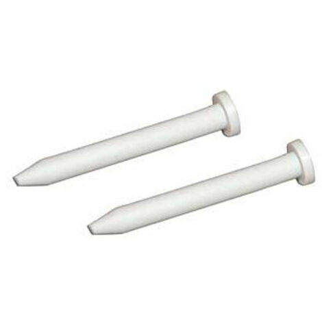 Axe pivot de porte X2 pour lave-linge – Pièce détachée compatible CANDY, HOOVER – Remplacement durable et précis – Référence 49033811 (1/2)