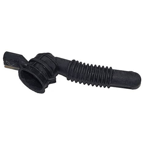 Durite vidange (15) (C00111502, 482000022817) Lave-linge INDESIT, BAUKNECHT, ARISTON HOTPOINT, WHIRLPOOL (1/2)