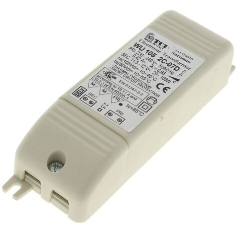 Transformateur wu105 2c-07d pour Hotte Rosieres, Hotte Ariston, Hotte Scholtes, Hotte Candy, Hotte Faure, Hotte Electrolux, Hott