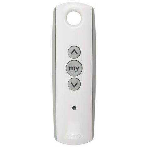 Télécommande Situo 1 RTS – Émetteur mural 433.42 MHz – Piles incluses – Compatible motorisations Somfy - TELIS-1-RTS