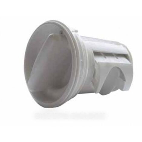 Filtre pompe de vidange (481248058105) Lave-linge IKEA WHIRLPOOL, LADEN, BAUKNECHT, BAUCKNECHT, IGNIS, WHIRLPOOL, KITCHENAID, BOSCH (1/2)