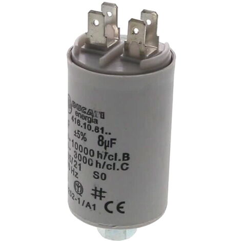 PROLINE, CONDENSATEUR Sèche-Linge 8uF MOTEUR (1/2)