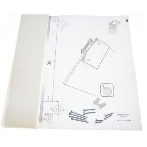 Kit installation pour lave-vaisselle 488000481360 – Compatible modèles Whirlpool 859991008700 et WIE2B16 – Installation facile et sécurisée