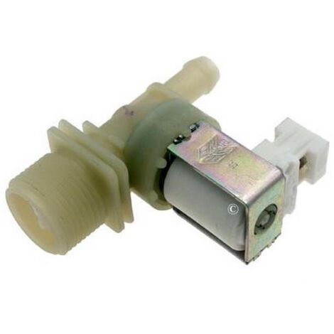 Electrovanne (481228128462) Lave-vaisselle AEG, BAUKNECHT, BRANDT, IGNIS, IKEA, IKEA WHIRLPOOL, LADEN, RADIOLA, WHIRLPOOL, ZANKER, ZANUSSI (1/2)