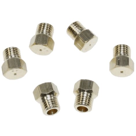 Jeu d'injecteurs gaz butane/propane /liquide pour Plaque de cuisson BOSCH 00635831 (1/3)