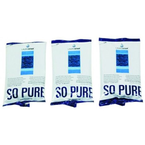 AQUA REFILL LOT DE 3 RECHARGES FILTRES POUR CENTRALE VAPEUR LAURASTAR