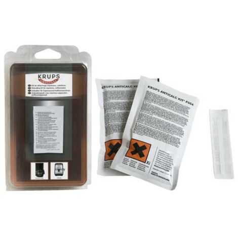 Lot de 2 sachets anti calcaire de 40g (F054001B) Cafetière, Expresso MOULINEX, SEB, ARIETE, AEG, KRUPS, ROWENTA, TEFAL, MAGIMIX (1/2)