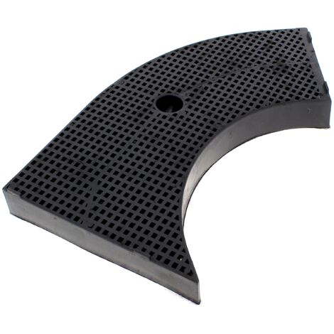 Filtre charbon type 10 (AMC859) (à l'unité) (51081-2912) (484000008582, DHZ2400) Hotte WHIRLPOOL, BAUKNECHT, IGNIS, ARISTON HOTP (1/3)
