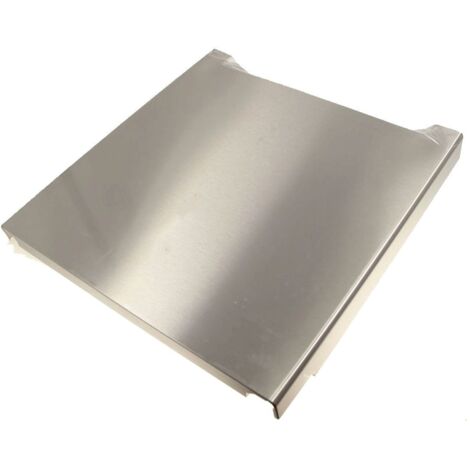 Façade porte inox pour lave-vaisselle – Compatible WHIRLPOOL, INDESIT, BAUKNECHT, ARISTON HOTPOINT – Référence C00387539