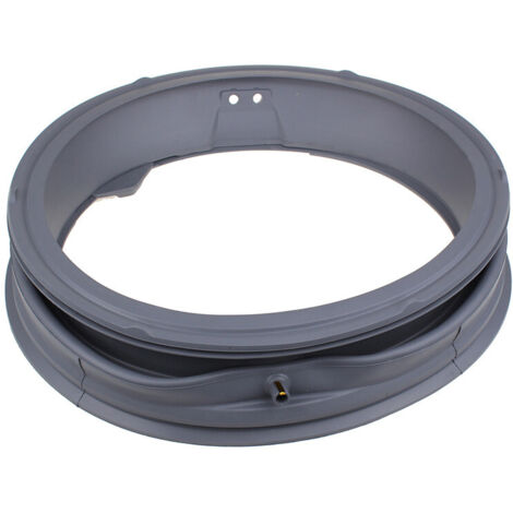 Joint de hublot (manchette) avec retour a la cuve (2 1 trous) (61479-922) (MDS38265303) Lave-linge LG (1/4)