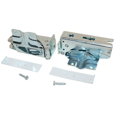 Bosch – Lot de 2 charnières de porte pour réfrigérateur congélateur – Compatible Siemens 00481147 – Pièces détachées de qualité – Installation facile (1/2)