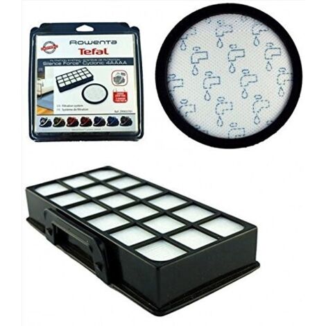 Filtre pour aspirateur – Kit de filtration Silence Force – Compatible modèles ZR903701 et Silence c 4AAAARowenta Tefal – Performance optimale