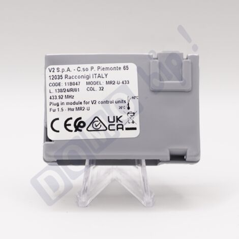 Récepteur embrochable V2 MR2 (433 MHz) (RVB0433E)