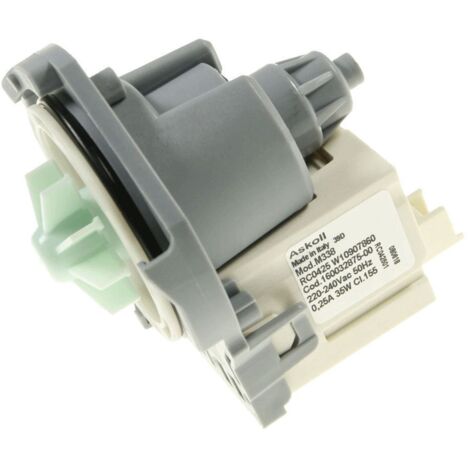 Pompe de vidange d'origine (488000386526, C00386526) Lave-vaisselle INDESIT, BAUKNECHT, IGNIS, WHIRLPOOL, ARISTON HOTPOINT