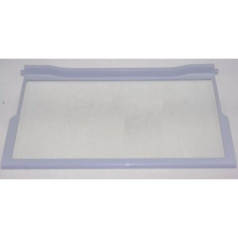 Clayette en verre complète 475x290x5 mm – Compatible réfrigérateurs Whirlpool, Indesit, Bauknecht, IKEA, Smeg, Hotpoint Ariston